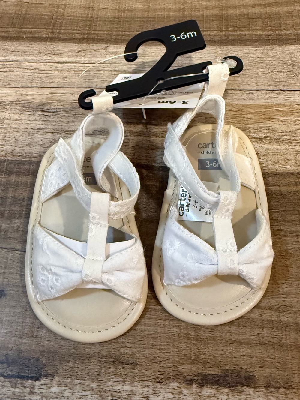 Carter’s eyelet sandals